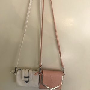 Two cute small cross body purses!